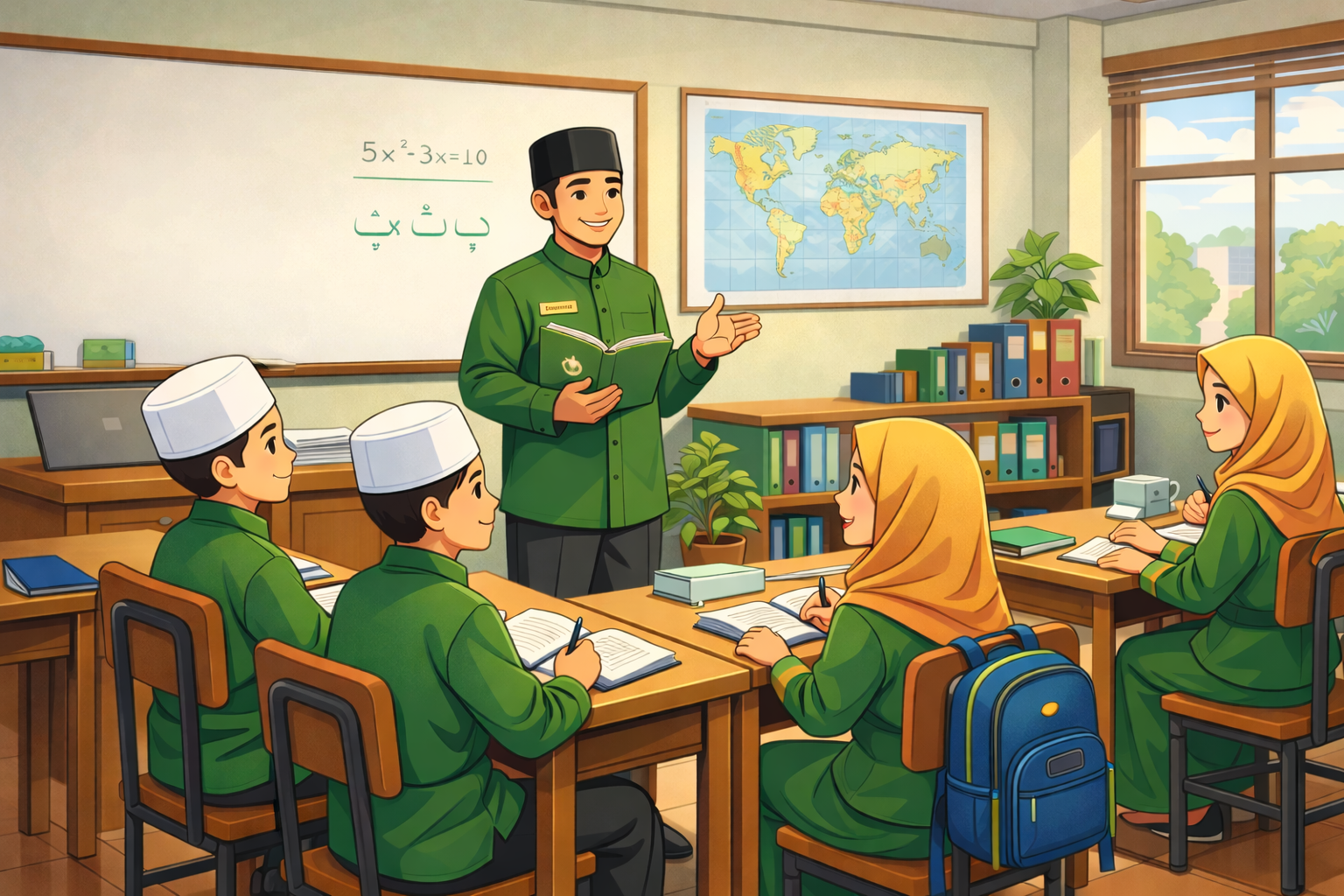 Ilustrasi Pontren